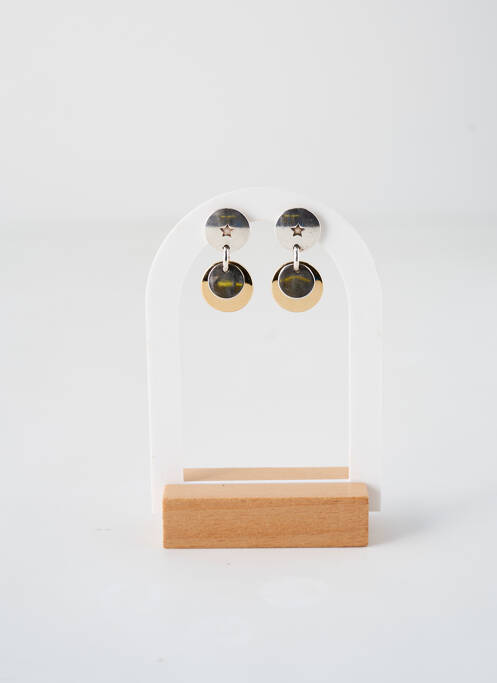 Cercei argintiu SECRET DE CUIR femeie