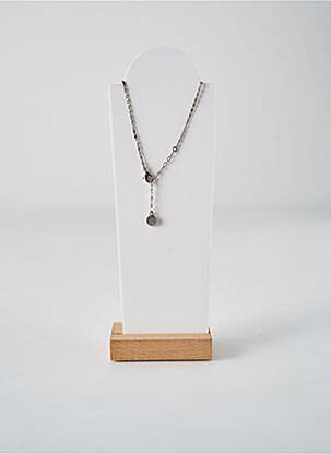 Colier materiale metalice argintiu ORI TAO femeie