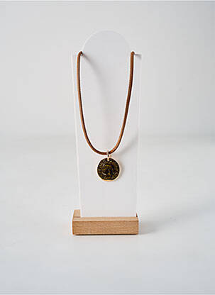 Colier maro SECRET DE CUIR femeie