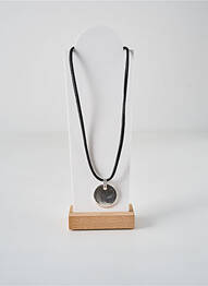 Colier închidere magnetică negru SECRET DE CUIR femme