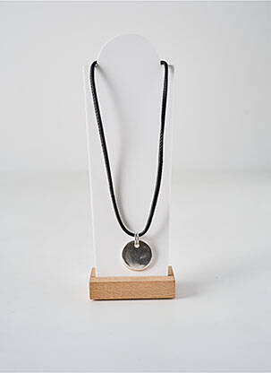 Colier negru SECRET DE CUIR femeie