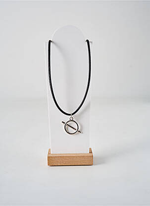 Colier negru SECRET DE CUIR femeie