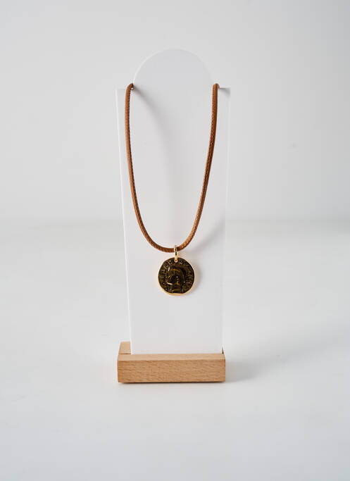 Colier maro SECRET DE CUIR femeie