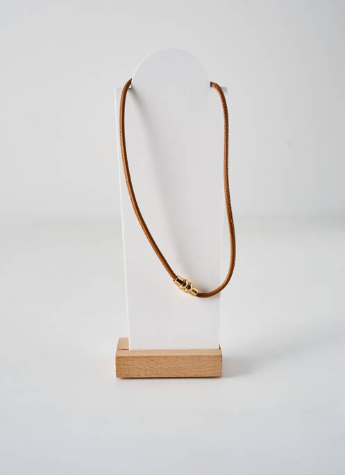 Colier maro SECRET DE CUIR femeie