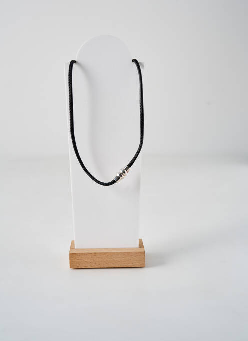 Colier negru SECRET DE CUIR femeie