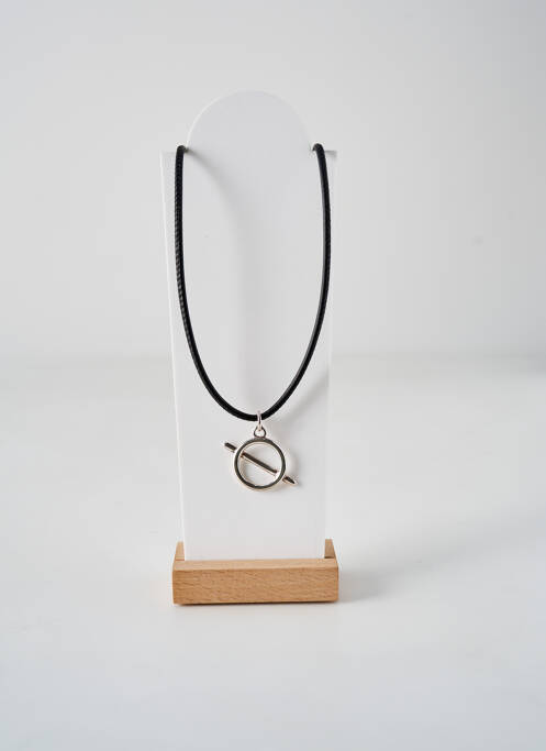 Colier negru SECRET DE CUIR femeie