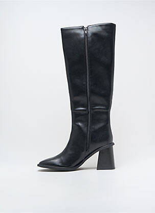 Cizme material neted toc de 7 la 9 cm negru VANESSA WU femeie