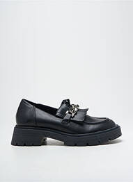Mocasini material neted toc de 4 la 6 cm negru VANESSA WU femeie