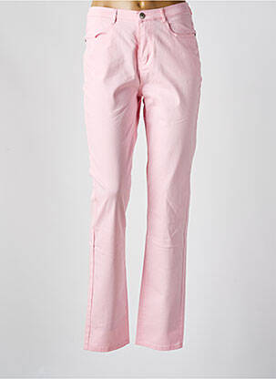 Pantalon slim buzunare roz I.QUING femeie