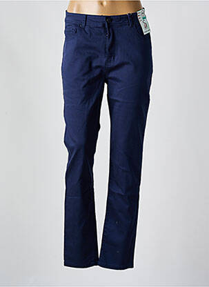Pantalon slim buzunare albastru S.QUISE femeie
