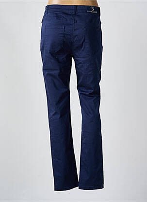 Pantalon slim buzunare albastru S.QUISE femeie