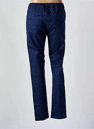 Pantalon slim talie elastică albastru S.QUISE femeie