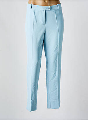 Pantalon slim buzunare albastru HIPPOCAMPE femeie