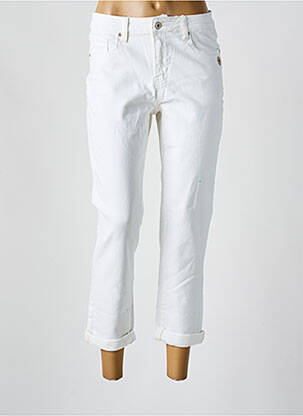 Pantalon 7/8 alb SARAH JOHN femeie