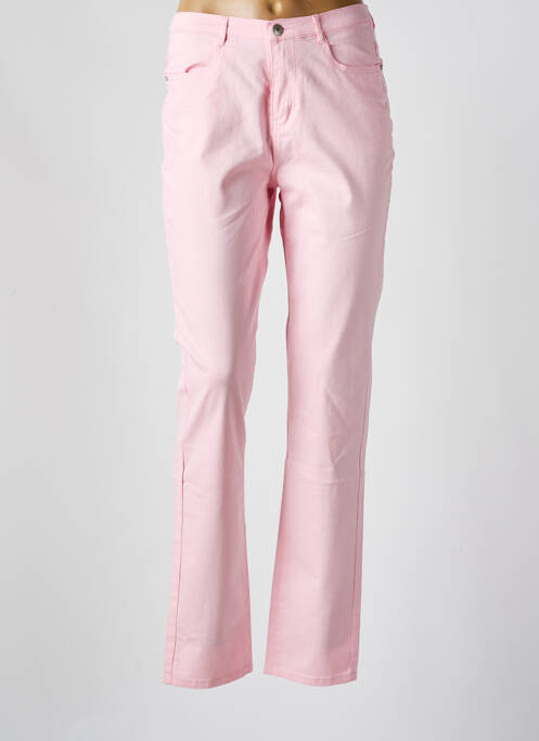 Pantalon slim roz I.QUING femeie