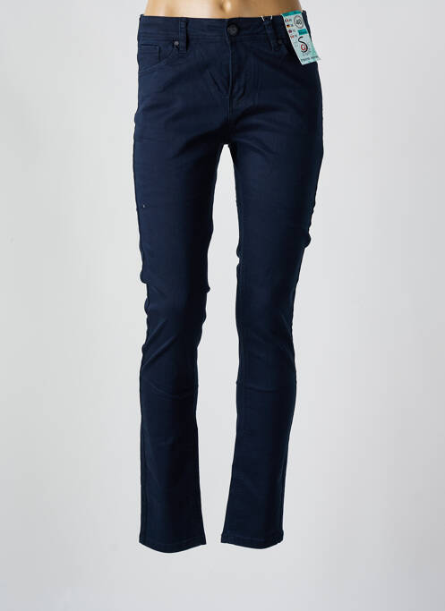 Pantalon slim albastru S.QUISE femeie