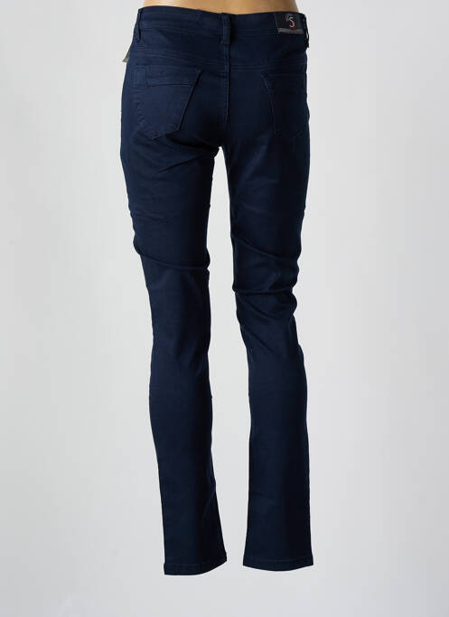 Pantalon slim albastru S.QUISE femeie