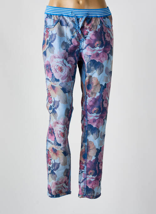 Pantalon slim albastru ONADO femeie