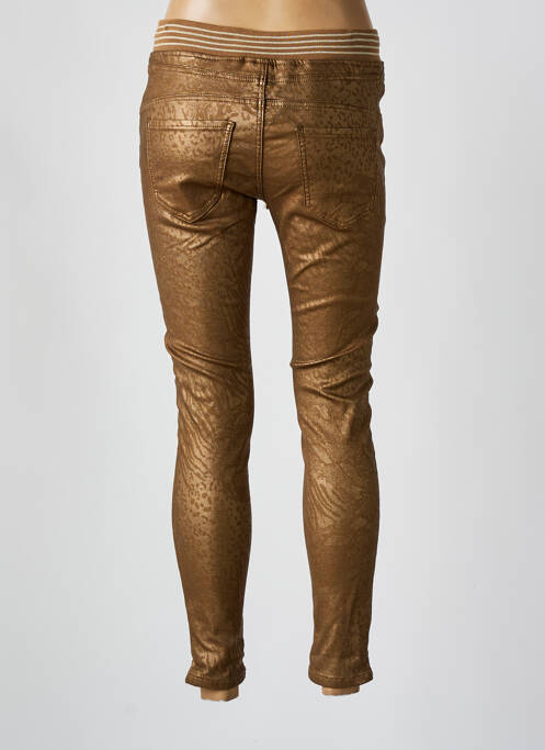 Pantalon slim auriu ONADO femeie