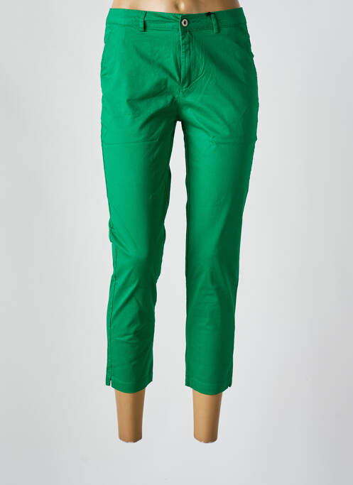 Pantalon 7/8 verde SARAH JOHN femeie