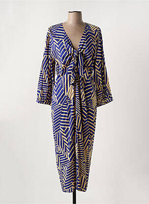 Rochie midi albastru ANGE femeie