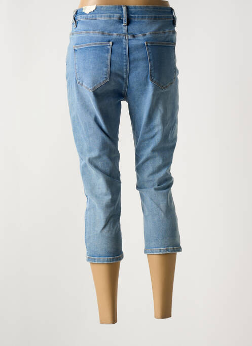 Pantalon trei sferturi albastru ONADO femeie