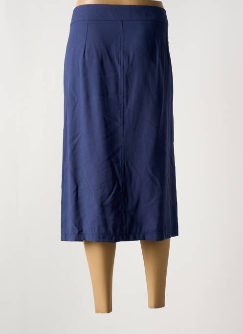 Fustă midi albastru HALOGENE femeie