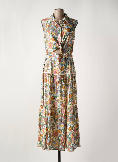 Rochie lungă verde ANGE femeie