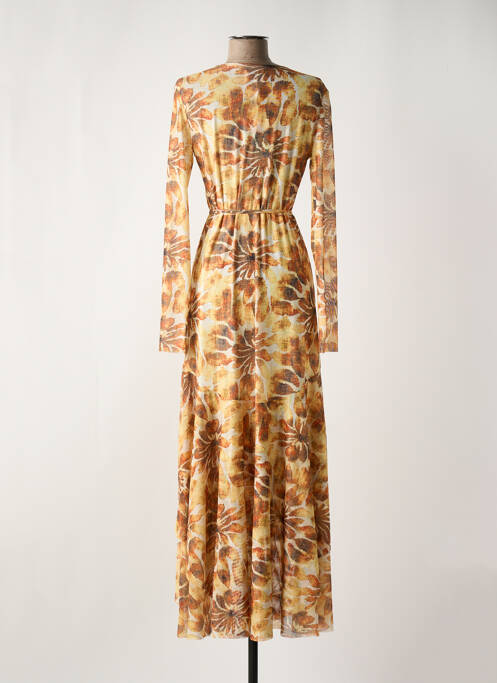 Rochie lungă portocaliu CHOKLATE femeie