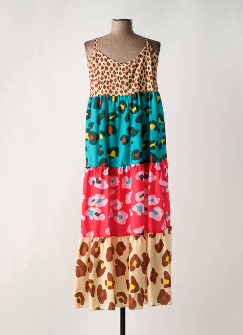 Rochie midi maro WIYA femeie