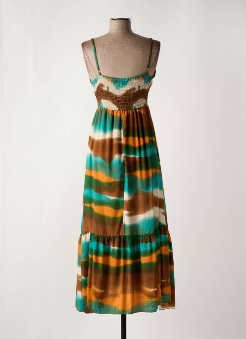 Rochie midi maro ANGE femeie