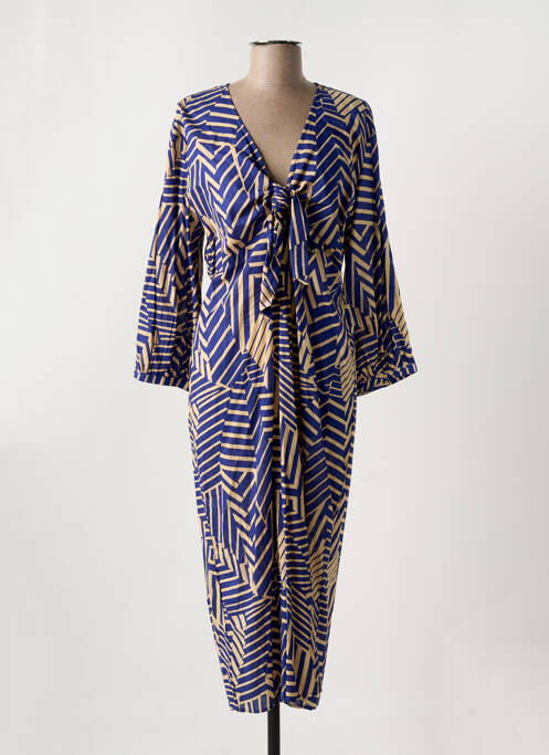 Rochie midi albastru ANGE femeie