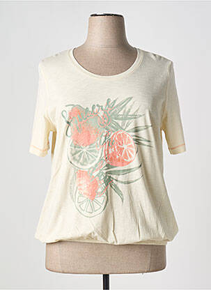 Tricou bej BARBARA LEBEK femeie