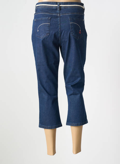 Pantalon trei sferturi albastru COWEST femeie