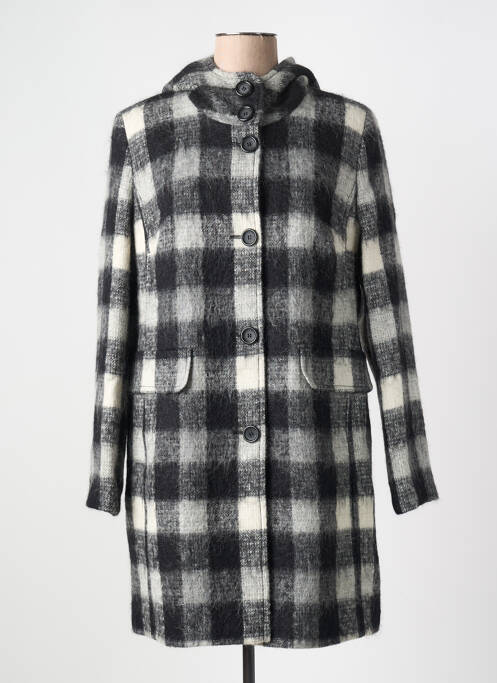 Palton lung negru BARBARA LEBEK femeie