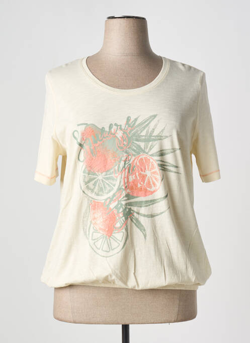 Tricou bej BARBARA LEBEK femeie