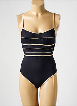 Costum de baie dintr-o singură piesă elasticitate negru SUN PLAYA femeie