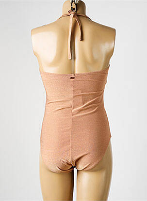Costum de baie dintr-o singură piesă elasticitate top sutien modelat portocalie BLUELOBSTER femeie