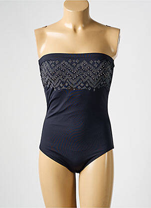 Costum de baie dintr-o singură piesă negru TESSY femeie