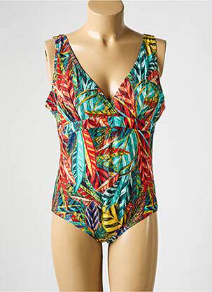 Costum de baie dintr-o singură piesă verde LAGON BLEU femeie