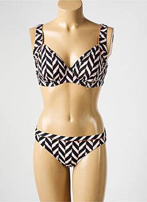 Costum de baie din două piese negru OLYMPIA femeie