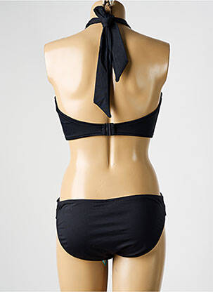 Costum de baie din două piese elasticitate top triunghiuri negru SEAFOLLY femeie