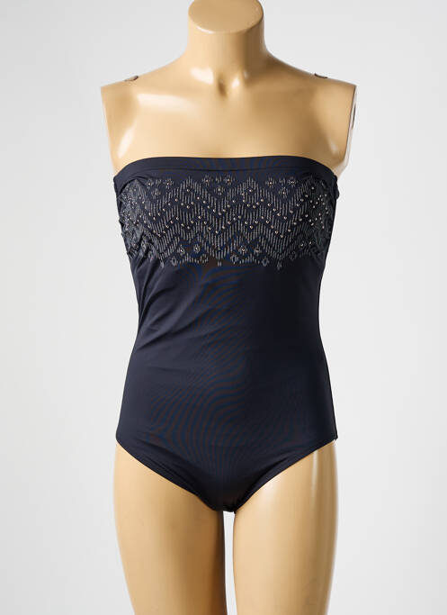 Costum de baie dintr-o singură piesă negru TESSY femeie