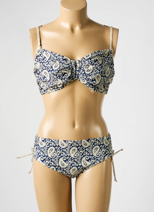 Costum de baie din două piese albastru LAGON BLEU femeie