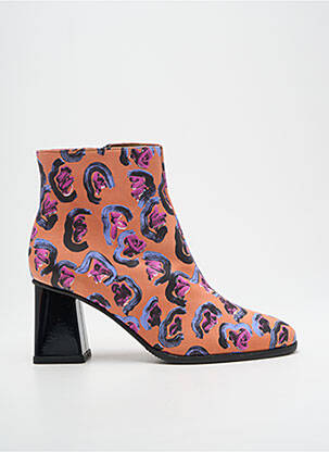Botine/Ghete portocaliu AZUREE femeie