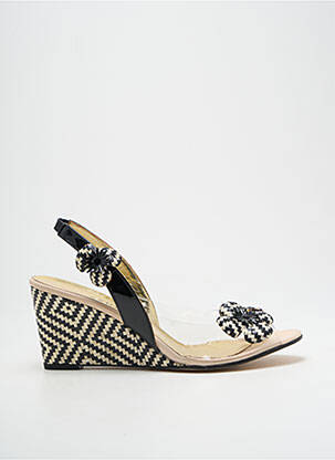 Sandale/Pantofi decupați negru AZUREE femeie