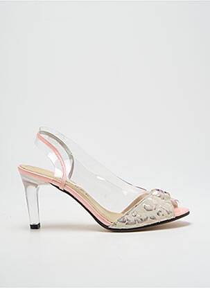 Sandale/Pantofi decupați roz AZUREE femeie