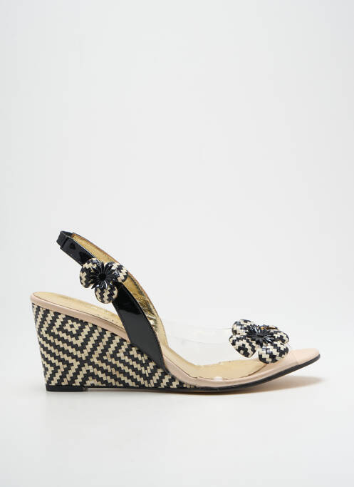 Sandale/Pantofi decupați negru AZUREE femeie