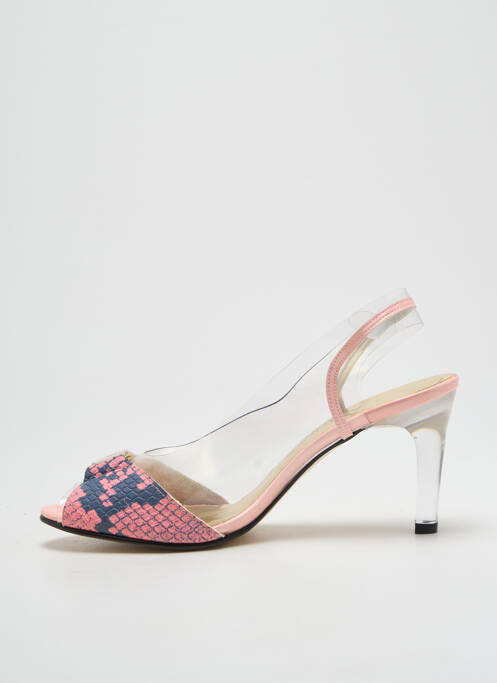 Sandale/Pantofi decupați roz AZUREE femeie