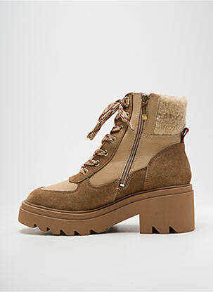 Botine/ghete umplută toc de 4 la 6 cm bej TAMARIS femeie